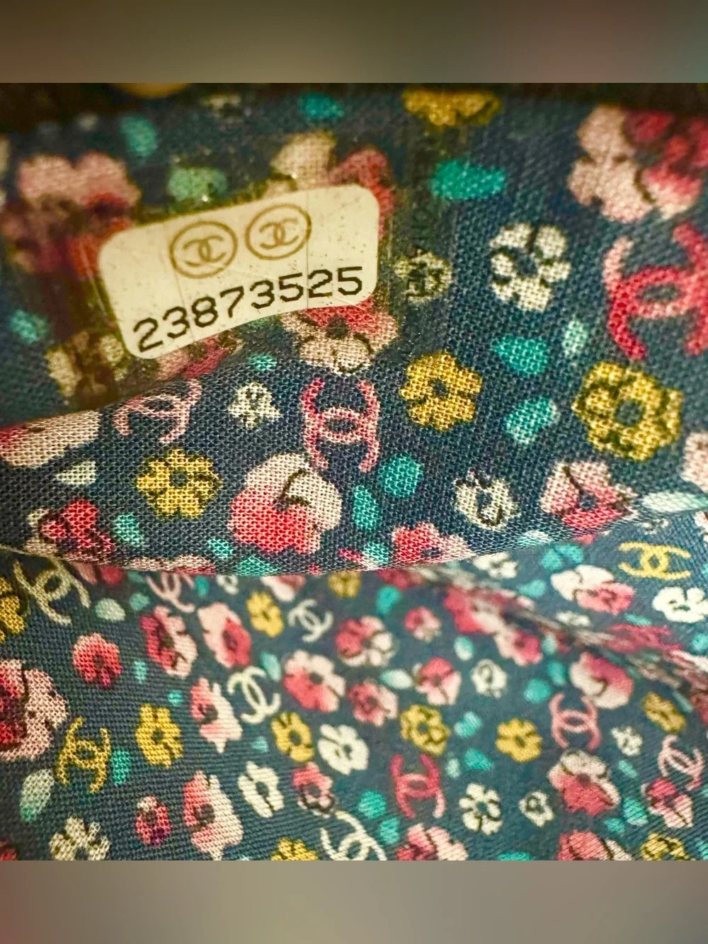 Chanel Lucky Clover Motif Calfskin Wallet